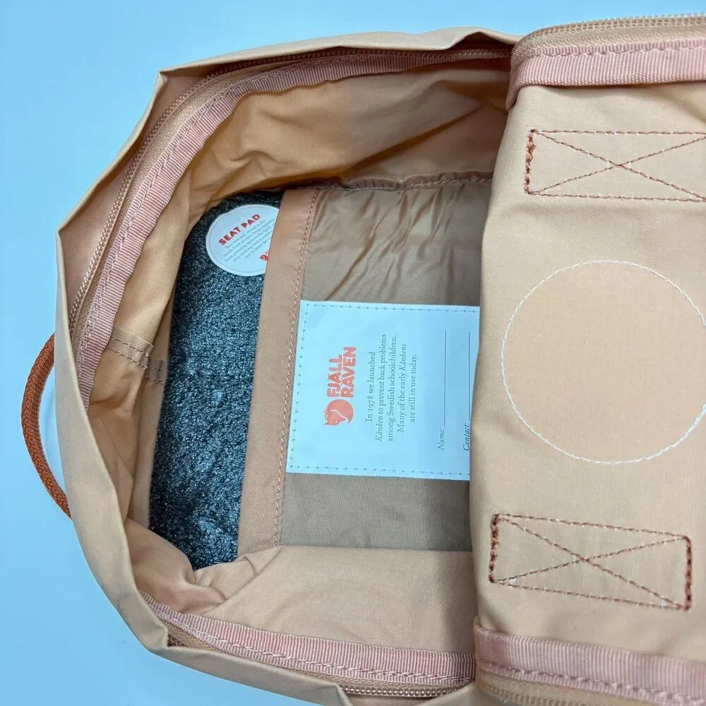 NWT FJALLRAVEN Kanken Mini Youth Terracotta Backpack 11